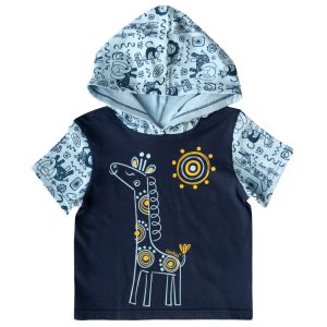 Sunny Giraffe – Kaputzenshirt – Hoodie