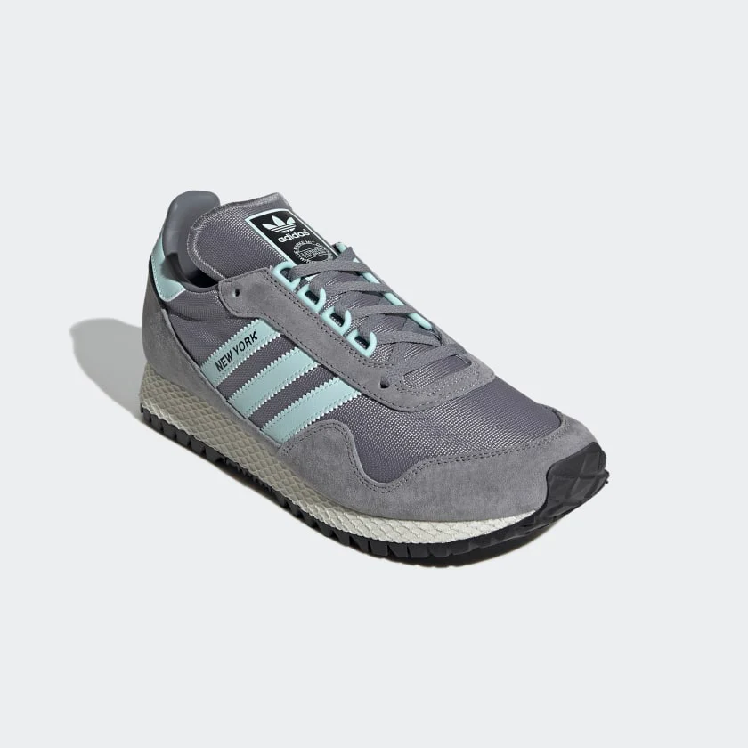 Adidas New York - Grey / Halo Blush / Core Black – Bild 4