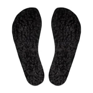 Winter-Einlegesohlen für Schuhe - schwarz